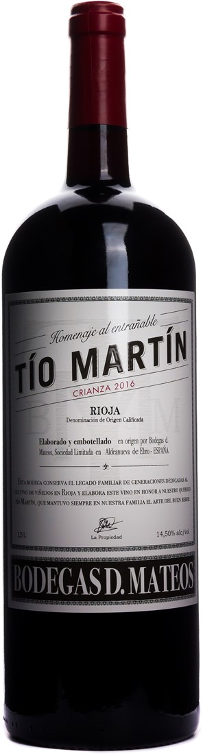 2019 Rioja Tío Wines Crianza Magnum Martín Aventura